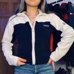 SOLD Roots Colorblock Teddy Vintage Jacket